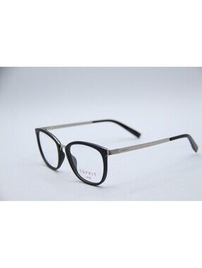 Esprit Et17553 Color-538 Black Silver Authentic Eyeglasses 48-17